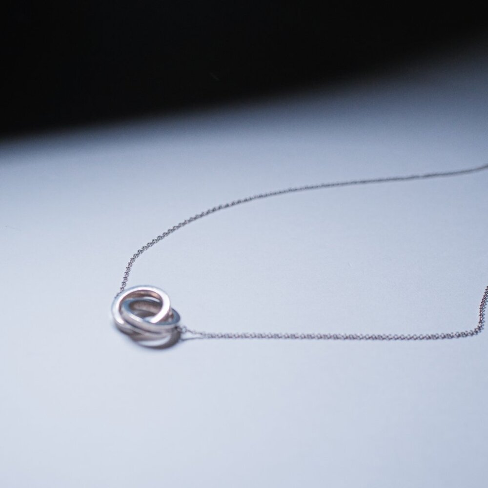 Tiffany Interlocking Rings Necklace